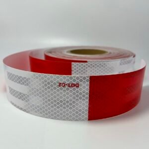 DOT-C2 Reflective Tape — unrolled view