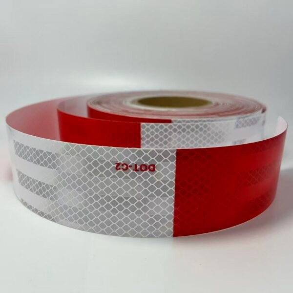 DOT-C2 Reflective Tape — unrolled view