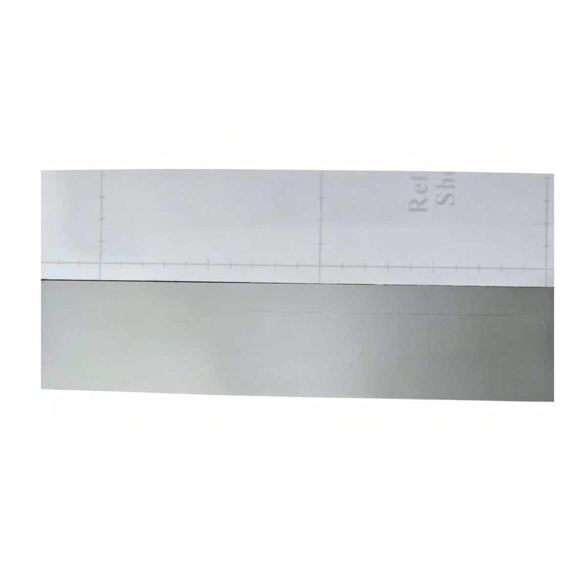 Reflective tape backing and surface detail