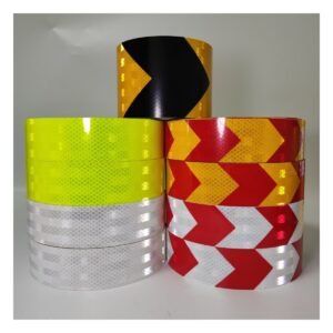 Reflective tape color and pattern selection reference