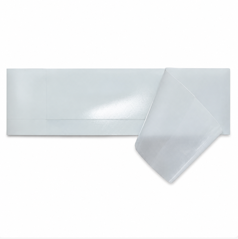 White sheet and liner visual reference for order verification