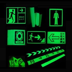 Photoluminescent Reflective PVC Film for Emergency and Stair Safety — product detail