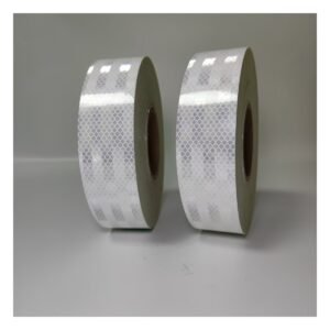 White reflective tape rolls for truck and trailer marking