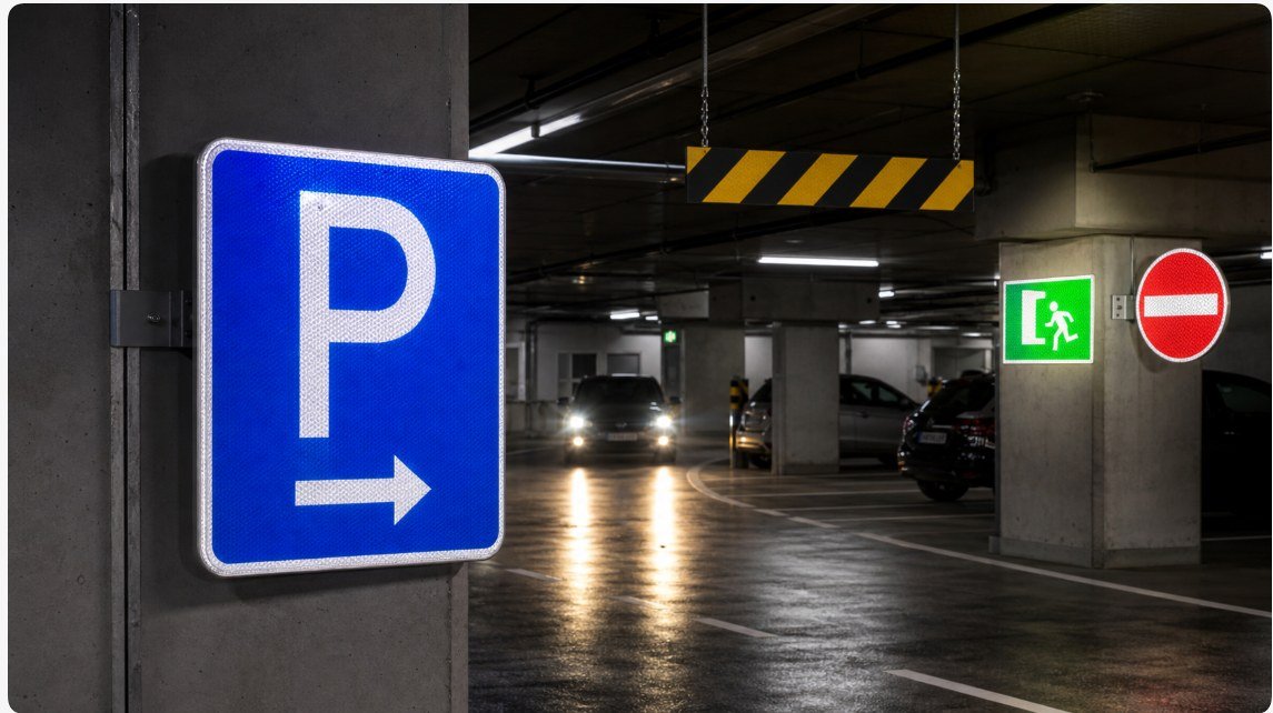 Grade 2 Microprismatic Reflective Sheeting for Road Traffic Signs — Application scene 5