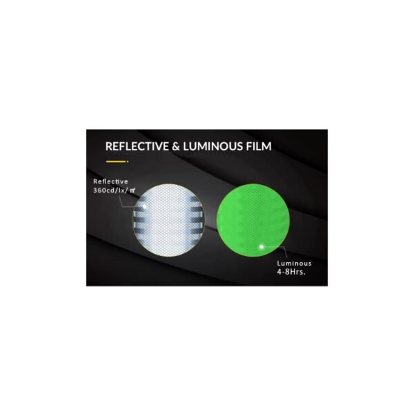 Photoluminescent Reflective PVC Film for Emergency and Stair Safety