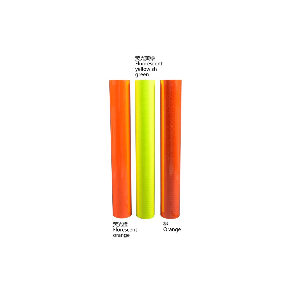 Fluorescent Orange HIP Reflective Sheeting for Traffic Signs — Product detail view 2