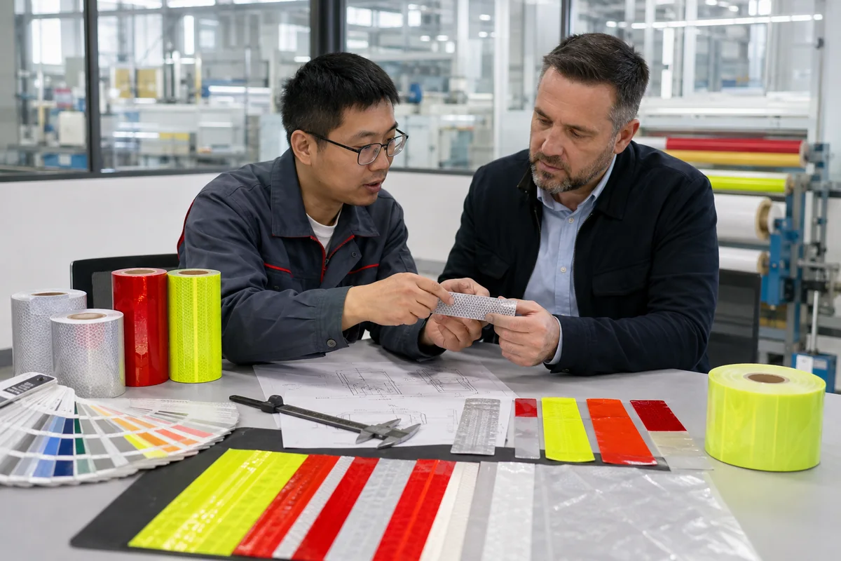 Reflective material specification and requirement review
