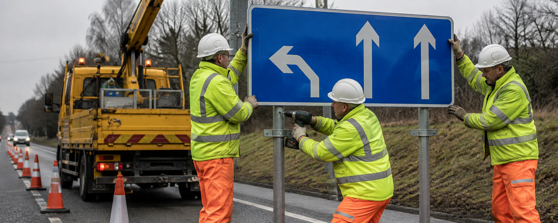 Reflective Sign Fabrication and Installation: A Step-by-Step Guide