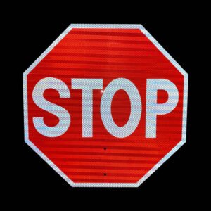Reflective Sign Face