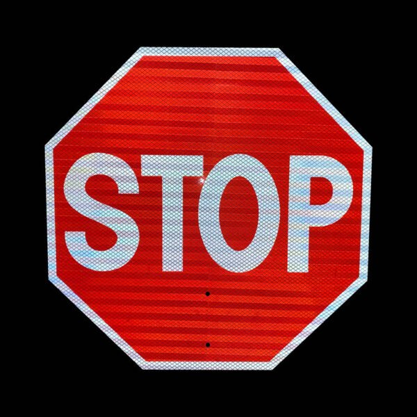 Reflective Sign Face