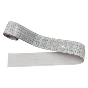 White Reflective Tape Detail