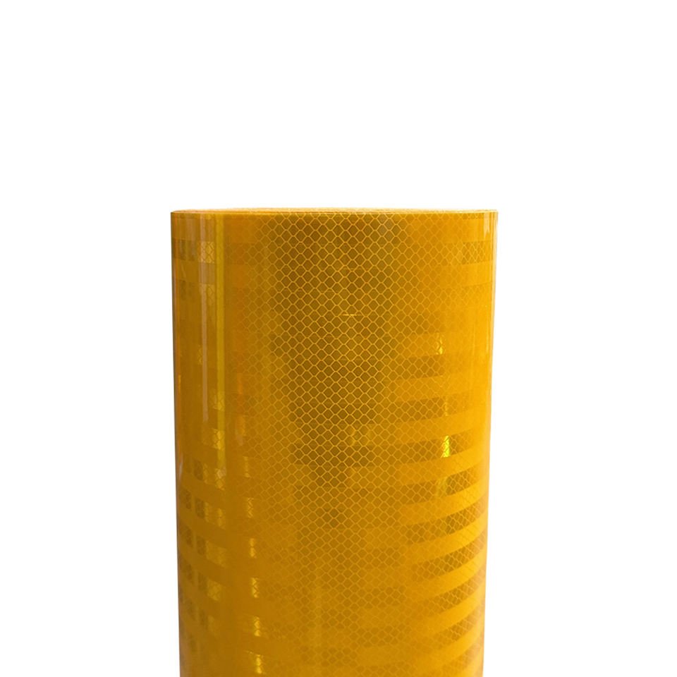 Yellow Surface Close-Up