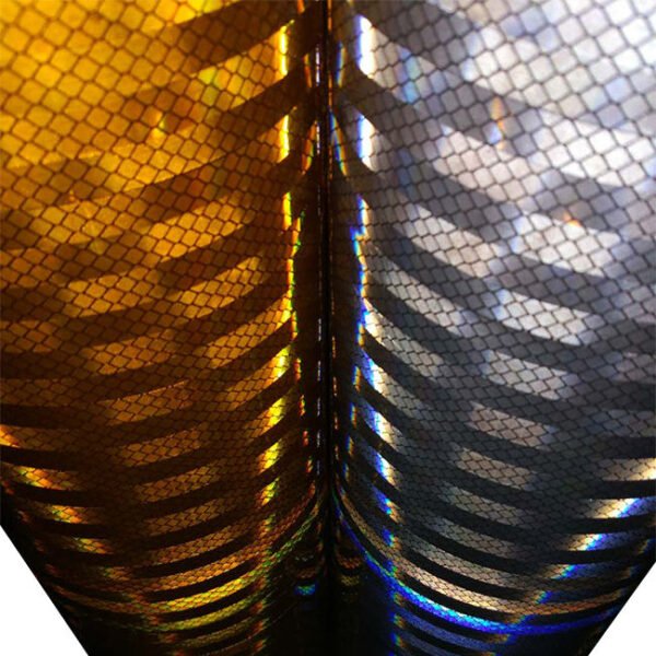 Yellow and White Surface Detail