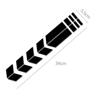Die-Cut Arrow Layout