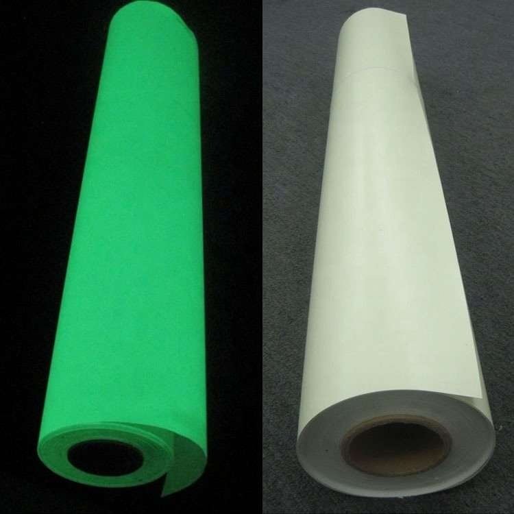 Green Photoluminescent Sticker Film for Guidance Graphics — product detail