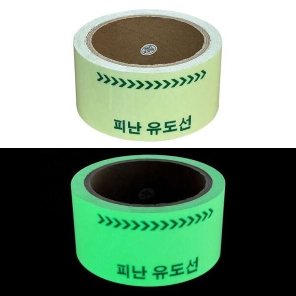 Korean-Language Photoluminescent Exit Guidance Tape — product detail