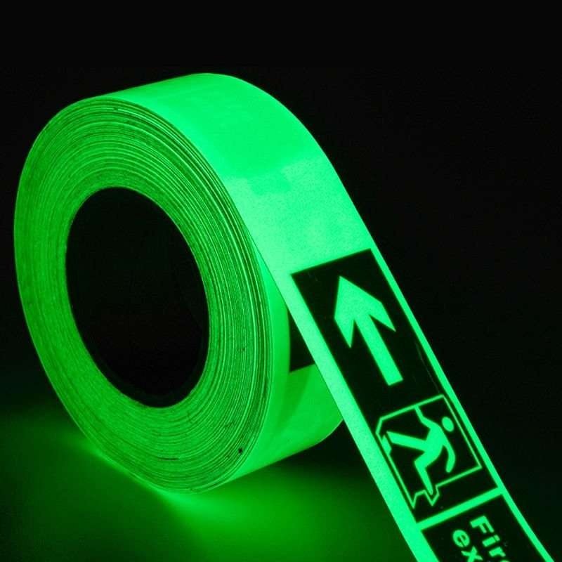 Fire Exit and Arrow Photoluminescent Guidance Tape — product detail