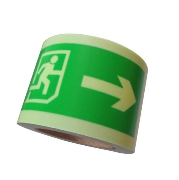 PET or PVC Luminous EXIT and Warning Tape — product detail