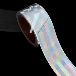 50 mm Sew-On PVC Reflective Webbing Roll — product detail