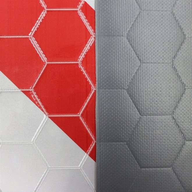 Red and White Reflective Tail Lift Warning Flags — product detail