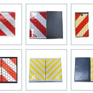 440 × 260 mm Reflective Tail Lift Marking Flags — product detail