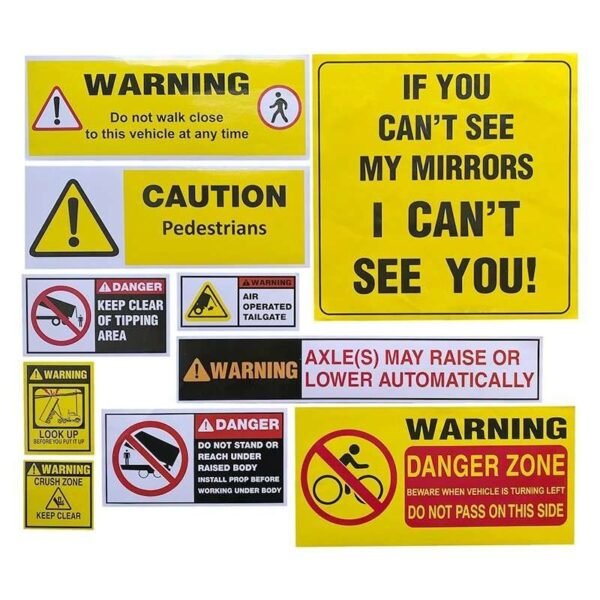 Custom Printed PVC Fire Extinguisher Signs — product detail