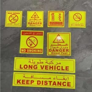 Custom Printed PVC Fire Extinguisher Signs — product detail