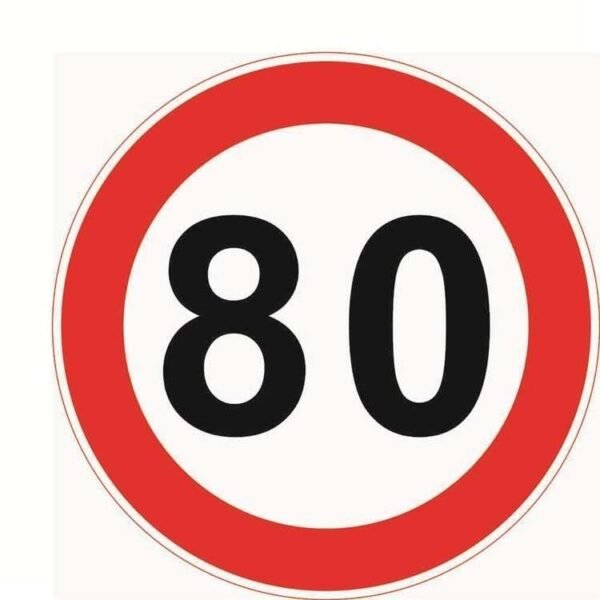 Custom Reflective Speed Limit Sign Faces — product detail