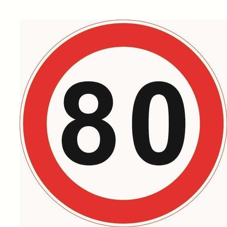 Custom Reflective Speed Limit Sign Faces — product detail