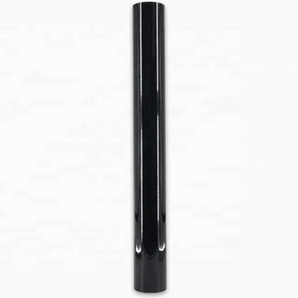 Full roll of black self-adhesive sign lettering film