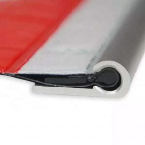 Red and White Reflective Tail Lift Warning Flags — product detail