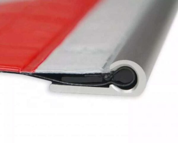 Red and White Reflective Tail Lift Warning Flags — product detail