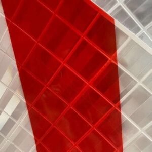 Red and White Reflective Tail Lift Warning Flags — product detail