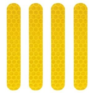 20-Piece Yellow Reflective Sticker Set for Electric Scooters — product detail