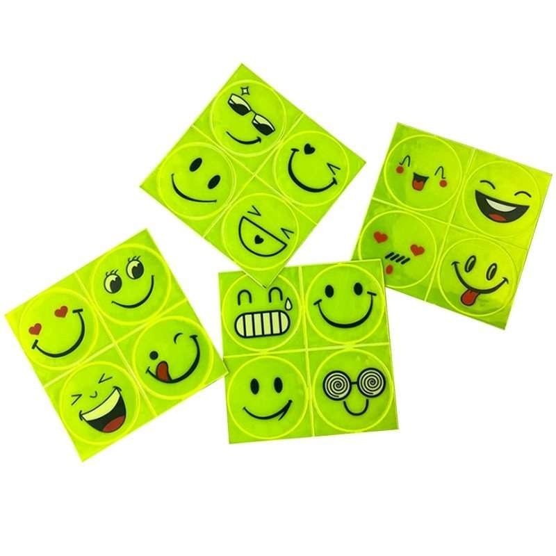 Six-Strip Reflective Bicycle and Helmet Sticker Kits — product detail