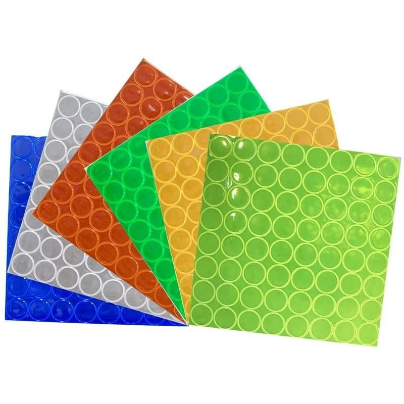 Six-Strip Reflective Bicycle and Helmet Sticker Kits — product detail