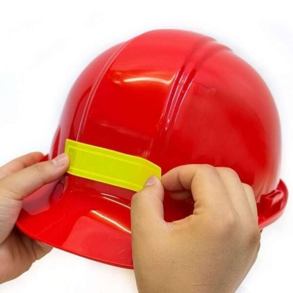 Reflective sticker application reference
