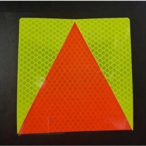 Fluorescent Reflective Triangle Probation Plates — product detail