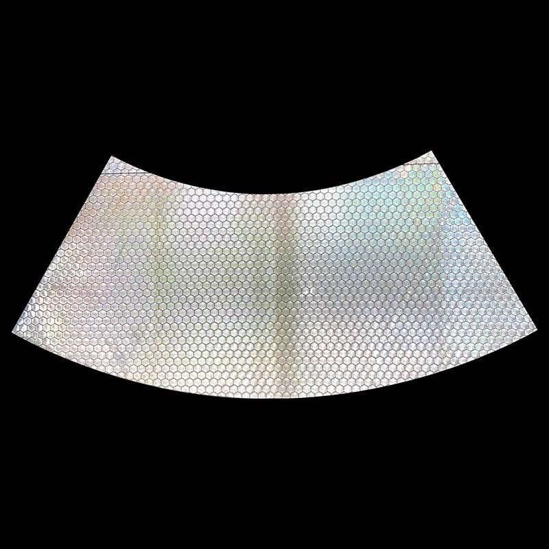 Flexible Prismatic Reflective PVC Sleeves for Traffic Cones — product detail