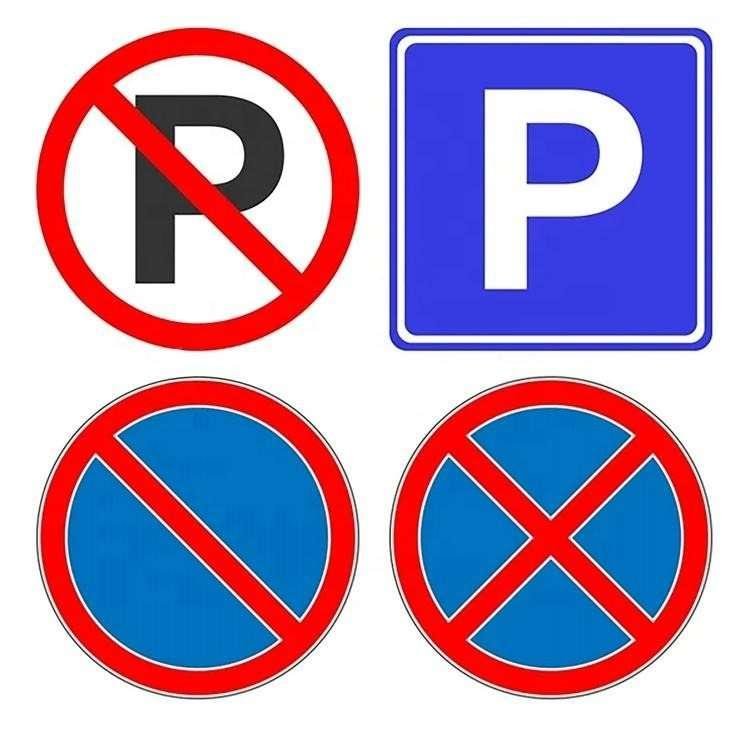 Parking and parking restriction symbol artwork options