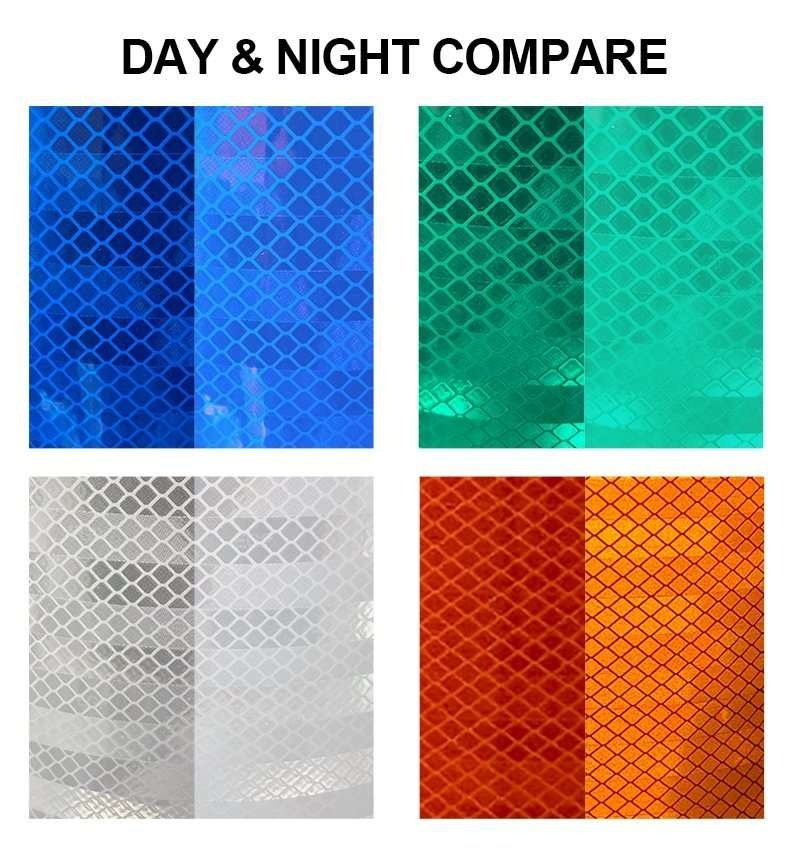 Self-Adhesive PET Prismatic Reflective Sheeting for Road Signs — product detail