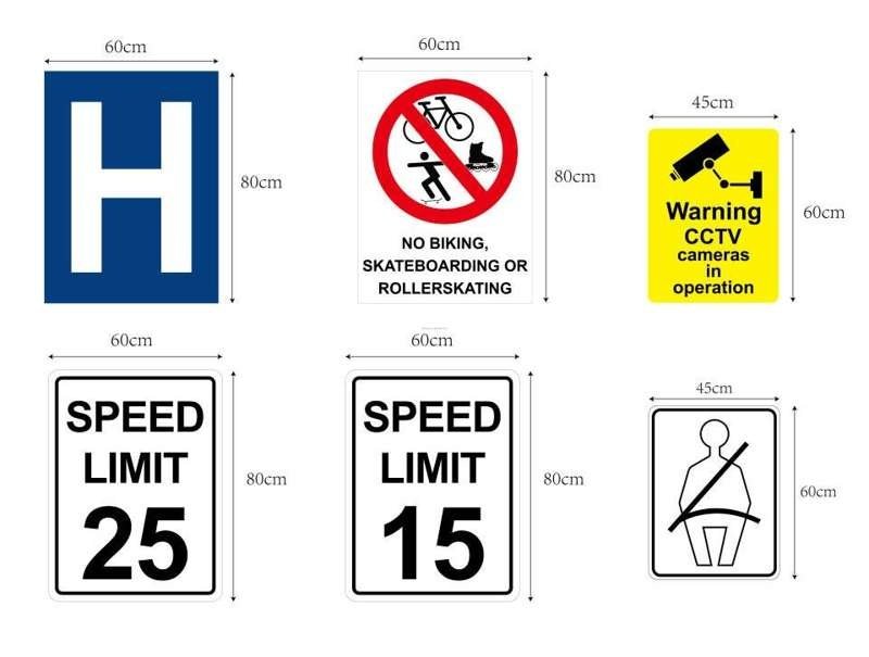 Reflective Octagonal STOP Sign Panels — product detail