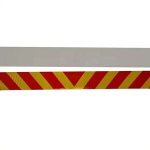 Red-Border Yellow Reflective Rear Marker Panels — product detail