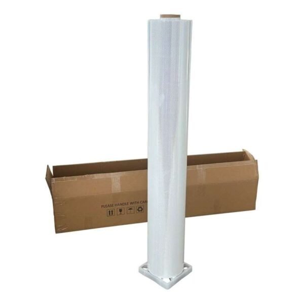 White Prismatic Reflective Film with Protective Surface Layer — product detail