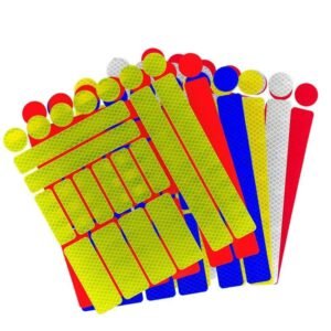 Self-Adhesive Reflective Decal Sheets for Bicycles and Helmets — product detail