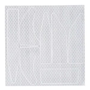 Self-Adhesive Reflective Decal Sheets for Bicycles and Helmets — product detail