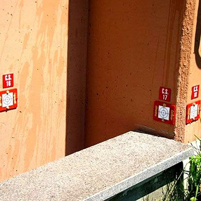 White Crosshair Reflective Survey Targets in Multiple Sizes — product detail