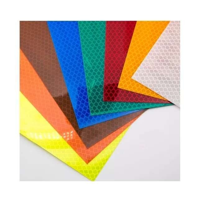 Additional honeycomb reflective material color swatches