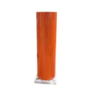 Orange High-Intensity Prismatic Reflective Film for Sign-Making — product detail
