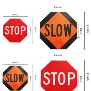 Reflective Aluminum Octagonal Stop Sign — product detail